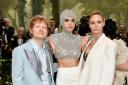 Ed Sheeran, from left, Cara Delevingne, and Stella McCartney attend The Metropolitan Museum of Art’s Costume Institute benefit gala (Evan Agostini/Invision/AP)