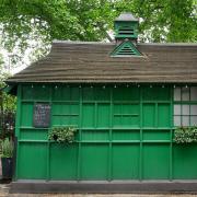 Do you know what's London's green huts are used for?