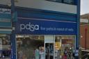 The PDSA charity shop is appealing for donations. Picture: Google