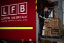 London Fire Brigade delivered 75,000 aprons to Redbridge on Tuesday. Picture: Aaron Chown/PA Wire