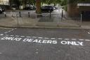 A parking bay for 'drug dealers only'.  Picture: Columbia Tenants and Residents Association