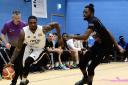 Action from London Lions clash with Surrey Scorchers (pic Graham Hodges)