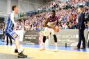 Action from London Lions win in Glasgow (pic Graham Hodges)