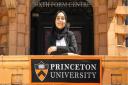 Ayesha Karim, 18, has been offered a place at Ivy League university Princeton.