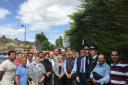 Mike Gapes MP met with residents and members of the police force to discuss concerns over prostiution in Ilford Lane