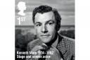 Kenneth More as he features on the new Royal Mail stamp