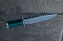 A serrated knife recovered by police in East Ham