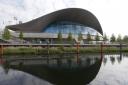 A man was rushed to hospital after reportedly being treated at the London Aquatics Centre in Olympic Park.