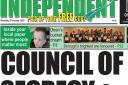 The Thurrock Independent front page. Pic: THURROCK INDEPENDENT