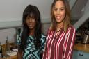 Baker Renezoe Frimpong-Manso with Rochelle Humes