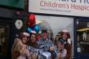 Staff from Tate and Lyle Sugars in East London dressed as monkey's and zebra's fTate and Lyle Sugars in East to help raise money for the Richard House charity. The group spent time at the charity's Hornchurch to raise vital funds for hundreds of sick chil