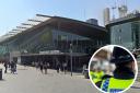 Two teenagers have been rushed to hospital after a stabbing at Stratford underground station