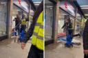 McDonald's London security soaks homeless man's sleeping bag in water
