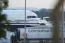 The flight that was set to take the first asylum seekers to Rwanda was grounded after legal challenges in 2022 (Andrew Matthews/PA)