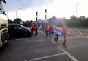Insulate Britain protesters returned to the M25 this morning