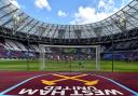 A general view as West Ham United goalkeeper Lukasz Fabianski makes a save during the Premier League match at the London Stadium.