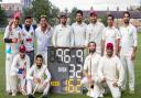 Newham CC 3rd XI face the camera after final day match win against Hawks