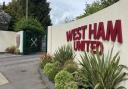 West Ham United's first team training ground is next to Queen’s Hospital, Romford