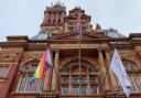 LGBT+ flags are flying at Newham’s two town halls to celebrate LBGT+ History Month.
