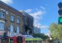 The first floor flat in Barking Road was destroyed in the blaze
