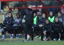 Leyton Orient boss Richie Wellens gives instructions