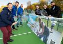 A tennis court 'back in play' at Plashet Park