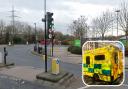 The incident occurred in Woolwich Manor Way, reportedly near Asda