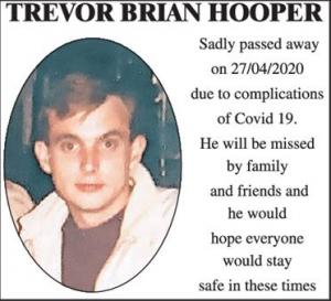 Trevor Brian Hooper