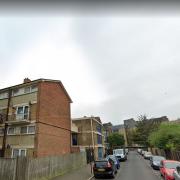 About 40 firefighters were called to blaze in Hooper Road, Canning Town, on July 9