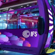 A mock up of how the cable car could look with IFS branding on.
