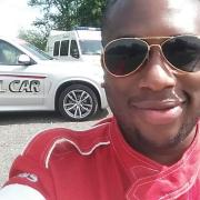Obi Nnajiuba spends his weekends in the medical car at Brands Hatch in Kent.