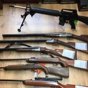 The police are appealing for people to hand in offensive weapons.