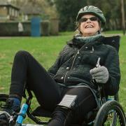 Participant Jamie Lawson enjoys being in the saddle as part of a scheme from Bikeworks.