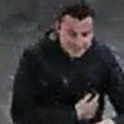 Police want to speak to this man in connection with their investigation into the incident at Westfield Stratford City
