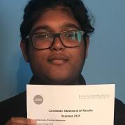 Lister year 11 Pavishan Kalaimohan earned eight grade 9s, an 8 and a seven.