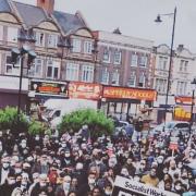 An organiser of a march through Newham has said more than 1,000 people attended.