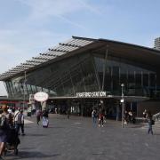 Stratford Station was named Network Rail's seventh busiest in the UK in 2019.