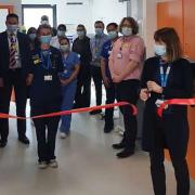 Nurse Anne Claydon BEM and Barts Health NHS Trust group chief executive Dame Alwen Williams officially opened the new emergency care centre.
