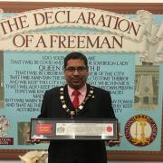 Newham councillor Nazir Ahmed.