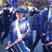 A Remembrance Day parade last year