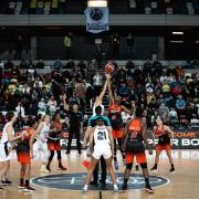 London Lions battle it out with French club ESB Villeneuve-d'Ascq in the EuroCup at the Copper Box Arena