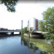A man was walking along a canal towpath in Newham when he was mugged and stabbed by two thieves