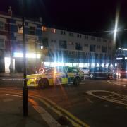 A male was stabbed in First Avenue, Manor Park, near the junction with Romford Road