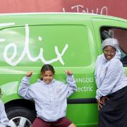 Volunteers at Stratford Youth Pantry get Felix Project delivery