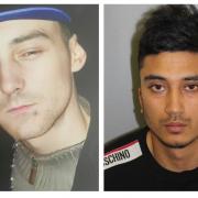Jay Kristiansen (left) was killed after Syed Minhaz Ahmed's (right) car collided with him on Romford Road
