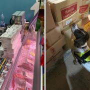Thousands of illegal products including tobacco were seized from Newham shops