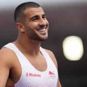 Adam Gemili at the 2022 Commonwealth Games