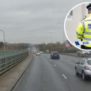 Police were called to the A13 Beckton flyover to reports of a broken down vehicle