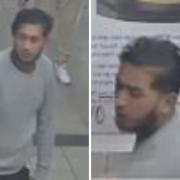 Police have released two images of a man they believe may have information that could help their investigation