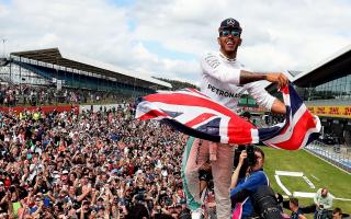A plant-based fast food burger joint backed by Lewis Hamilton is coming to Westfield Stratford City. Pictured here celebrating victory after winning the 2016 British Grand Prix at Silverstone.